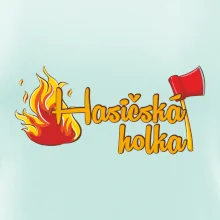 Hasičská holka - oheň a sekera