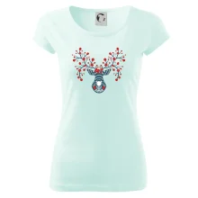 Folklor - jelen s červenými plody