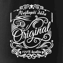 Vintage nejlepší deda 100% kvalita