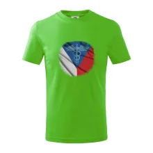 Hrdinové zdravotnictví - Česká vlajka (Pecka design)