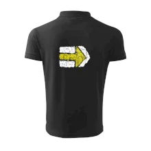 Párová turistická značka žlutá