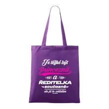 Je těžké být princezna - ředitelka Je těžké být princezna - ředitelka