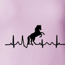 Ekg kůň ikona