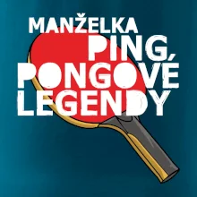 Manželka ping pongové legendy