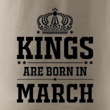 Kings are born in March