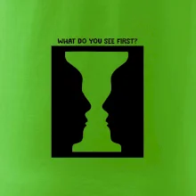 What do you see first? Pohár - Obličeje