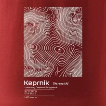 Keprník - vrstevnice v obdélníku