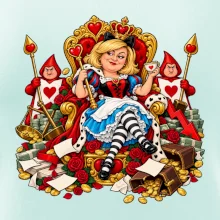 Alenka v říši dluhů královna rozpočtu