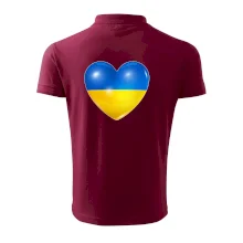 Ukrajina srdce vlajka