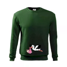 Čáp a miminko - holka (Hana-creative)