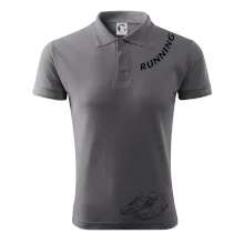 Running nápis šikmo