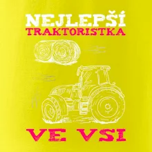 Traktoristka - nejjepší ve vsi