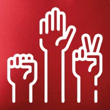 Kamen nůžky papír ikony