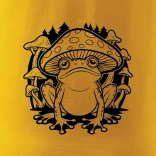 Goblincore černá houbožába