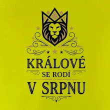 Lev s korunou - králové se rodí v srpnu