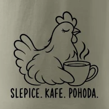 Slepice s kávou a pohodou