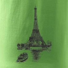 Eiffelovka s loďkou