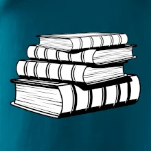 Knihy černobílé na sobě