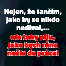 Tančím a piju