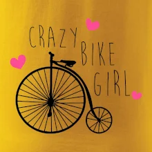 Crazy bike girl
