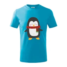 Tučňák se šálou