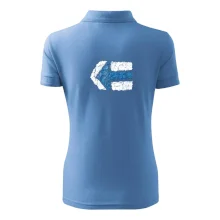 Párová turistická značka modrá