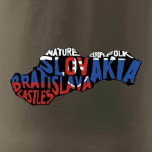 Mapy - názvy měst - Slovensko