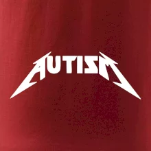 Autism rock nápis