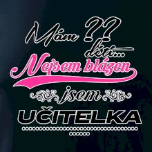 Mám ?? dětí, jsem učitelka (vlactní číslo)