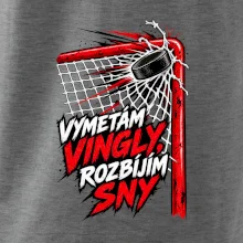 Hokejový střelec vymetá vingly