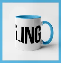 Bowling nápis kuželky