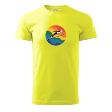 Skokan na lyžích v kruhu