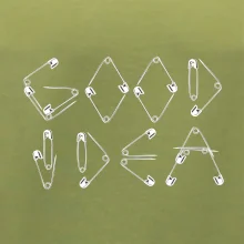 Good Idea nápis zavírací špendlík