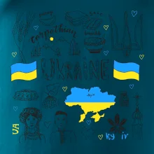 Ukrajina folklor - kreslené obrázky