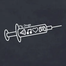 My Drugs - jídlo hudba