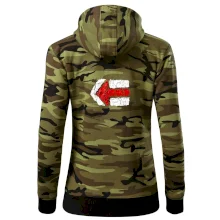 Párová turistická značka  červená