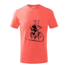 Drsný kozel na kole