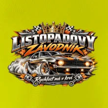 Listopadový závodník rychlost má v krvi