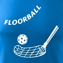 Floorball nápis šikmo