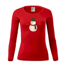 Vánoční sněhulák