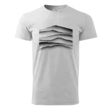 Stínované siluety Českých hor