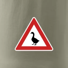 Dopravní značka - Pozor husa