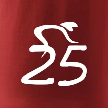 Cyklista slaví pětadvacítku (25)