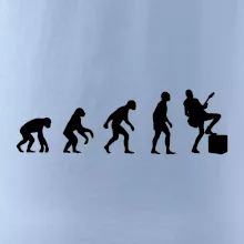 Evoluce kytarista - noha na kombu