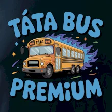 Kreslený Táta bus premium