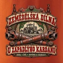 Zemědělská dílna u zapadlého kardanu