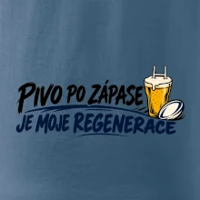 Pivo po zápase je moje regenerace