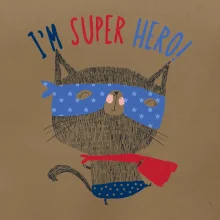 Super hero kočka