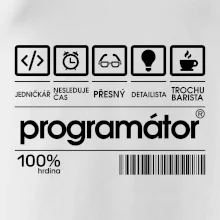 Čárový kód - programátor
