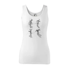 Zkroucený stožár vysokého vedení